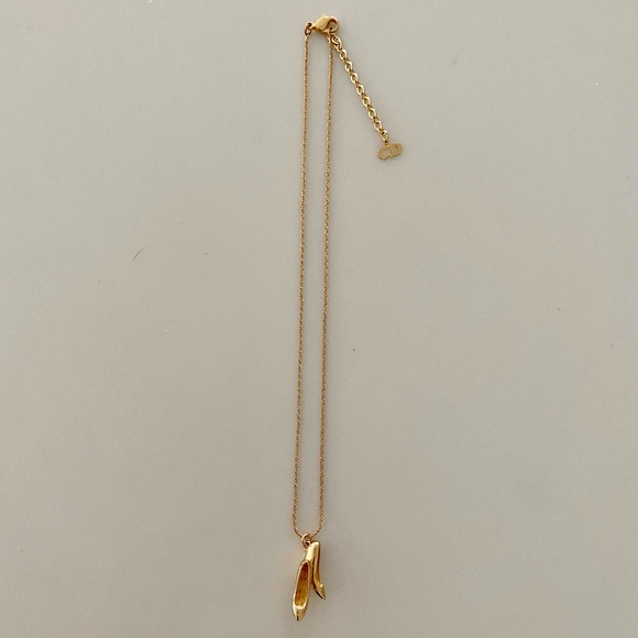 Dior Vintage Gold Pumps Charm Necklace High Heels CD Signature - Picture 6 of 13